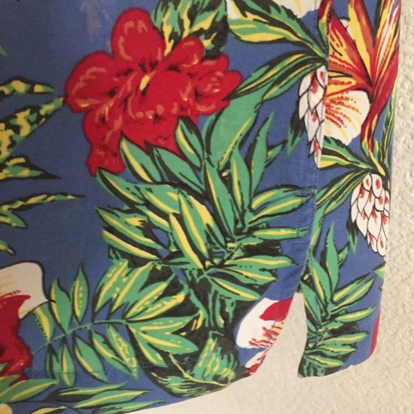 Men's CREMIEUX Hawaiian Single Pocket Button Down Shirt - Picture 7 of 15